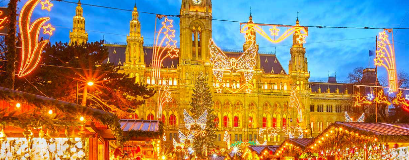 Excursions : Croisière marchés de Noël dans les grandes capitales danubiennes Vienne, Budapest et Bratislava 2024